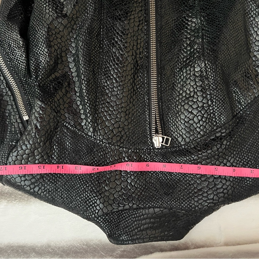 Zipper Reptile Print Jacket - image 7